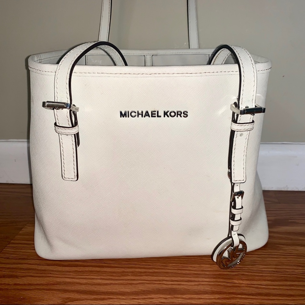 Michael Kors White Purse